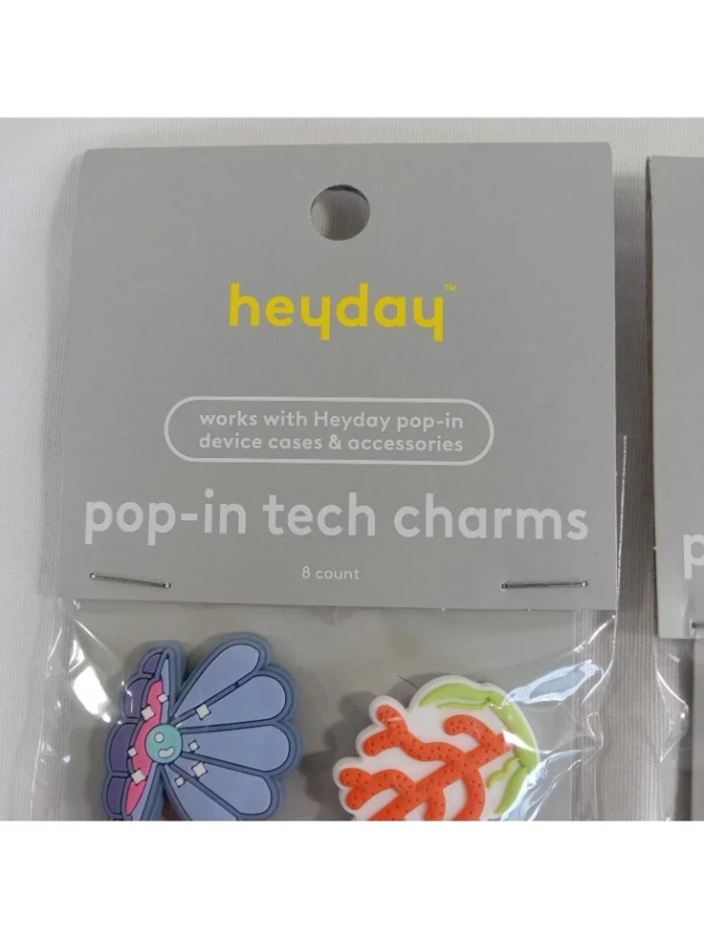 heyday Pink Pop-In Case iPhone Air with 2 Packs Charms Bundle New Food Sea Ocean